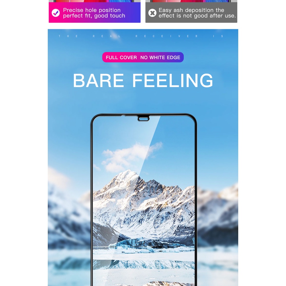 Set 3 Kính Cường Lực Bảo Vệ Màn Hình Xiaomi Redmi Note 5 6 7 10 8 9 Pro 9A 9C Note 9S 8T Mi Poco X3 F2 Pro X3 NFC Mi 10T Pro Lite
