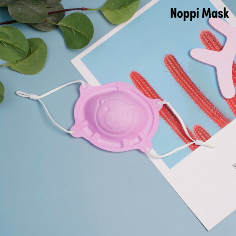 Một Thùng khẩu trang 3D gấu cho bé - Noppi Mask