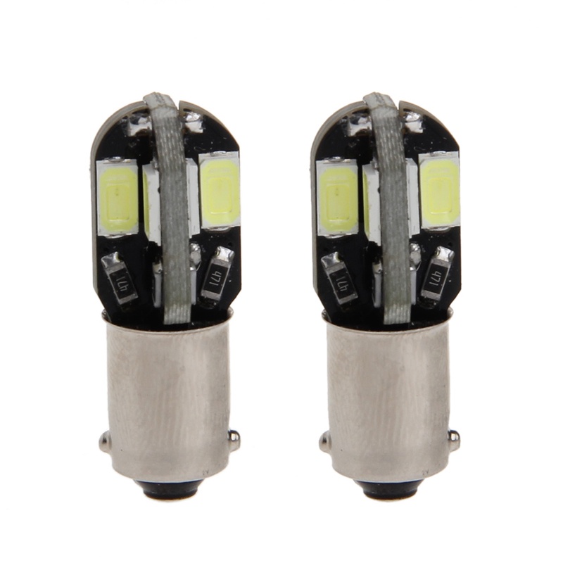 Bóng Đèn LED Tín Hiệu Cho Xe Hơi DC 12V BA9S H6W 5630 8 SMD