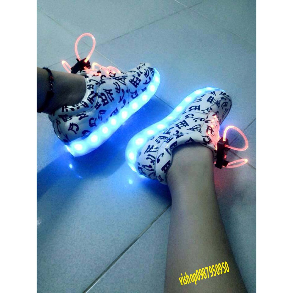 Giày Phát Sáng  Mẫu Nốt Nhạc sáng 7 Màu  ( Nam Và Nữ ) | BigBuy360 - bigbuy360.vn