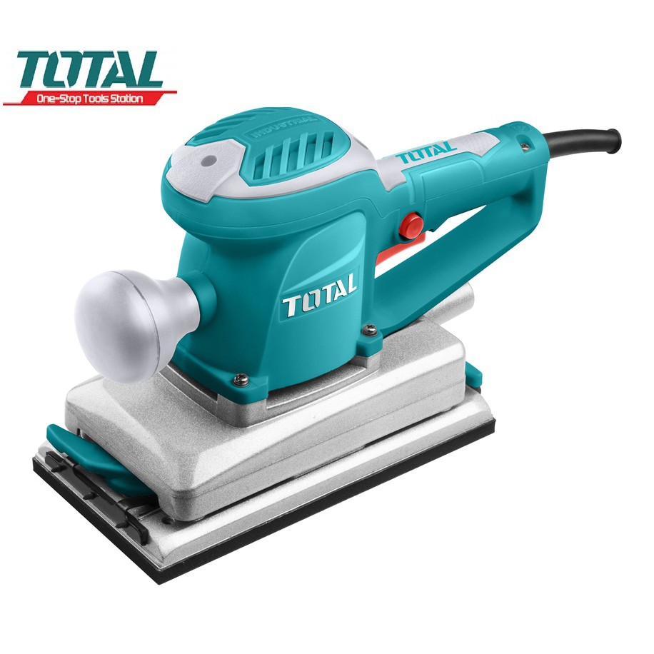 350W MÁY CHÀ NHÁM CHỮ NHẬT TOTAL TF1302206 (KÈM THEO 5 TẤM GIẤY NHÁM)