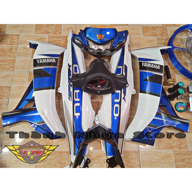 Dàn áo Sirius Trắng Xanh Spark Nano