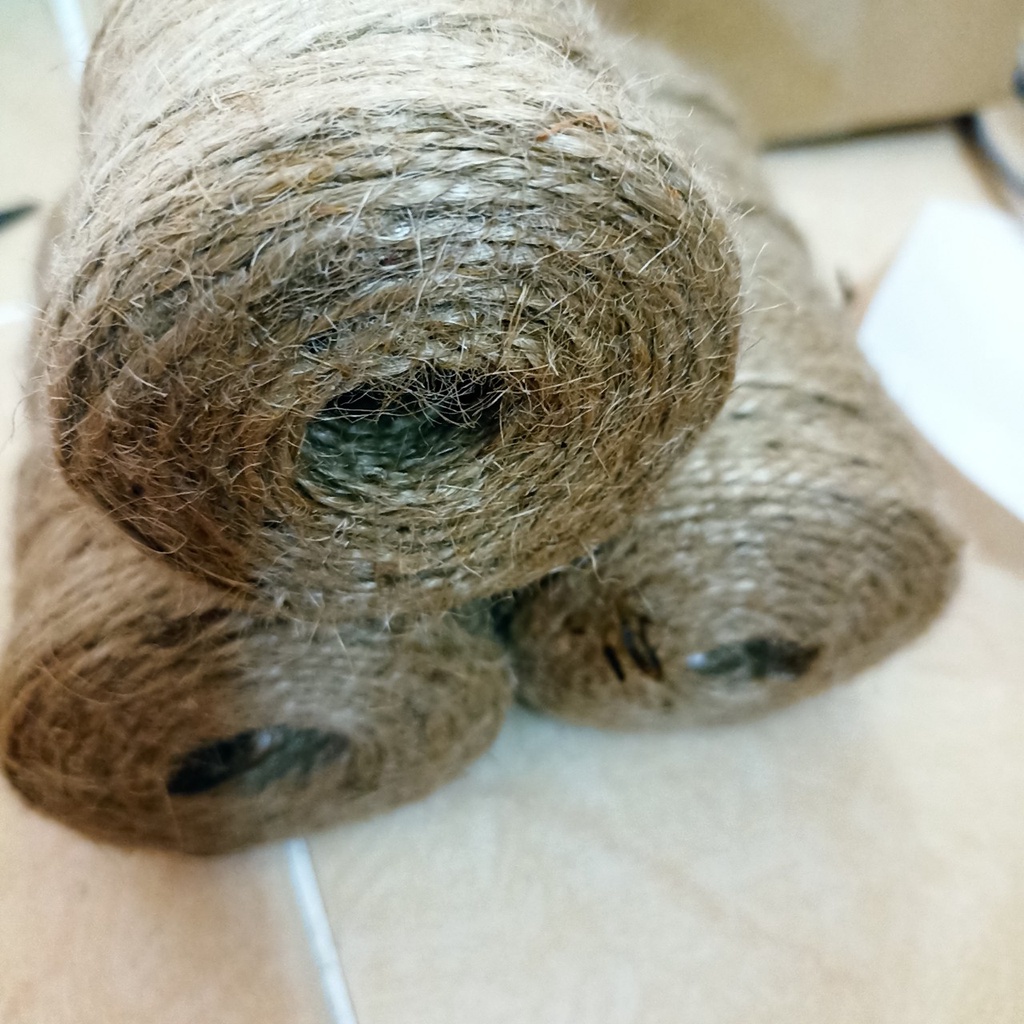 Cuộn 110m dây đay dây gai làm đồ trang trí handmade