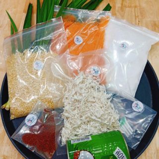 Set chè bưởi dạng viên hoặc sợi