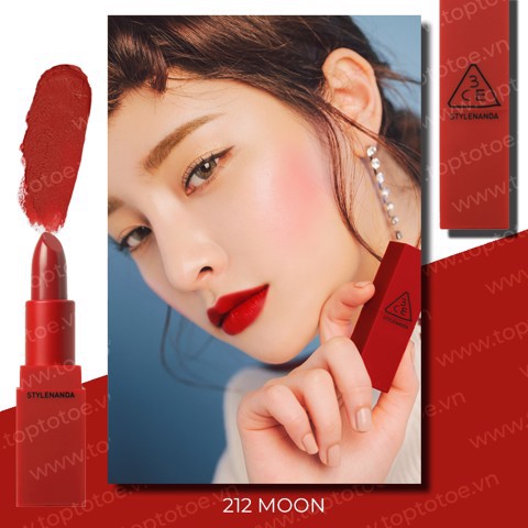 Son Thỏi 3CE Red Recipe Lip Color Chính Hãng