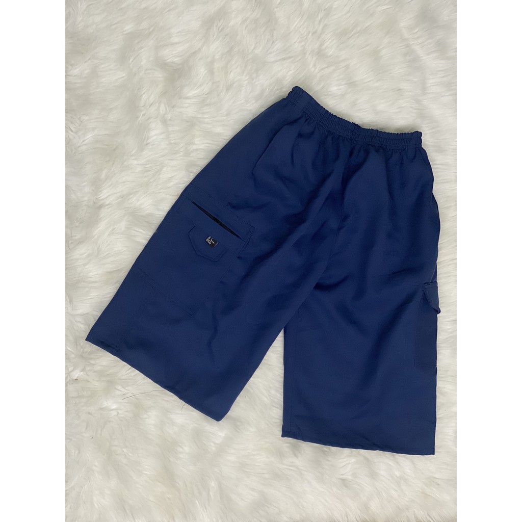Quần short lửng túi hộp 2 túi 2 bên hông quần HL001(45 - 75kg)