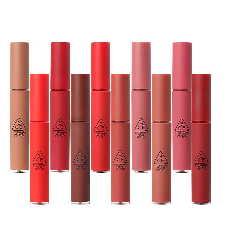 Son kem lì 3CE Velvet Lip Tint
