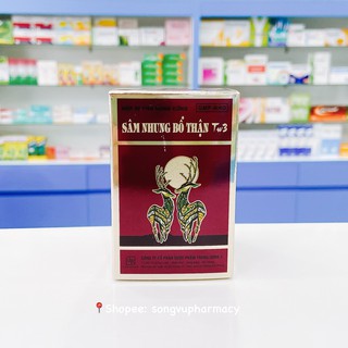 Sâm nhung bổ thận TW3 (Hộp 30 viên)