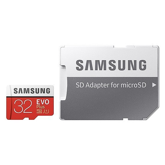 Thẻ Nhớ Micro SD Samsung Evo Plus U1 32GB Class 10 - 95MBs Kèm Adapter - Hàng Chính Hãng