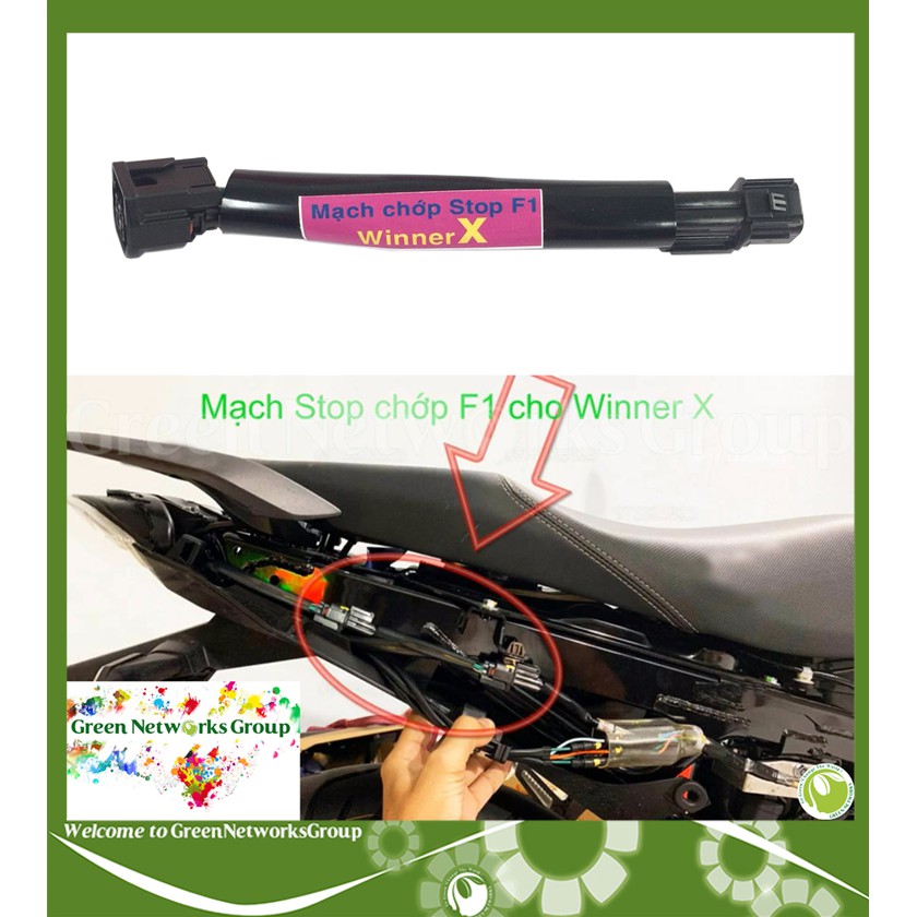 Mạch stop f1 nháy winner X Greennetworks