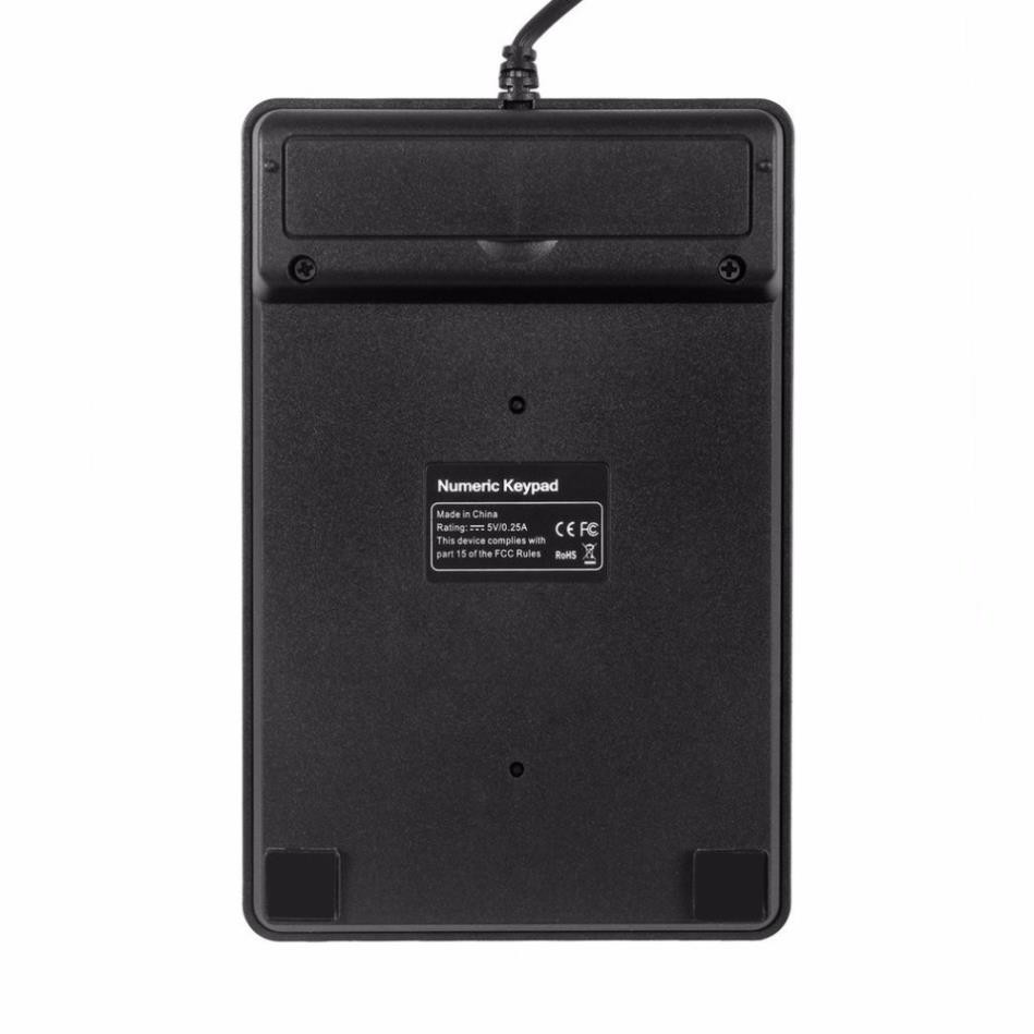 Bàn phím kế toán giả cơ 19 số kết nối có dây usb/2.4G wireless cho máy tính