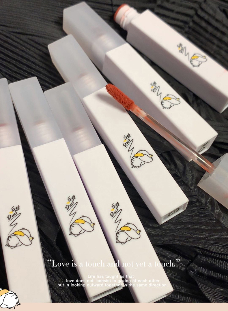 MAFFICK Duck Does Not Fade Air Matte Lip Glaze Soft Mist Lip Mud Square White Tube Lip Gloss | BigBuy360 - bigbuy360.vn