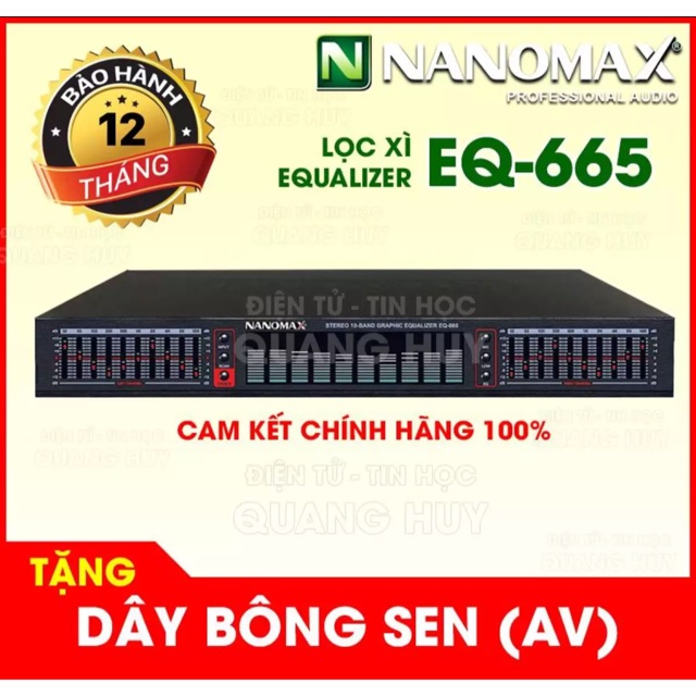 Lọc xì Equalizer Nanomax EQ 665