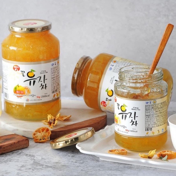 Trà Gừng Mật Ong Nonghyup Hàn Quốc Ginger Tea - HŨ 1KG