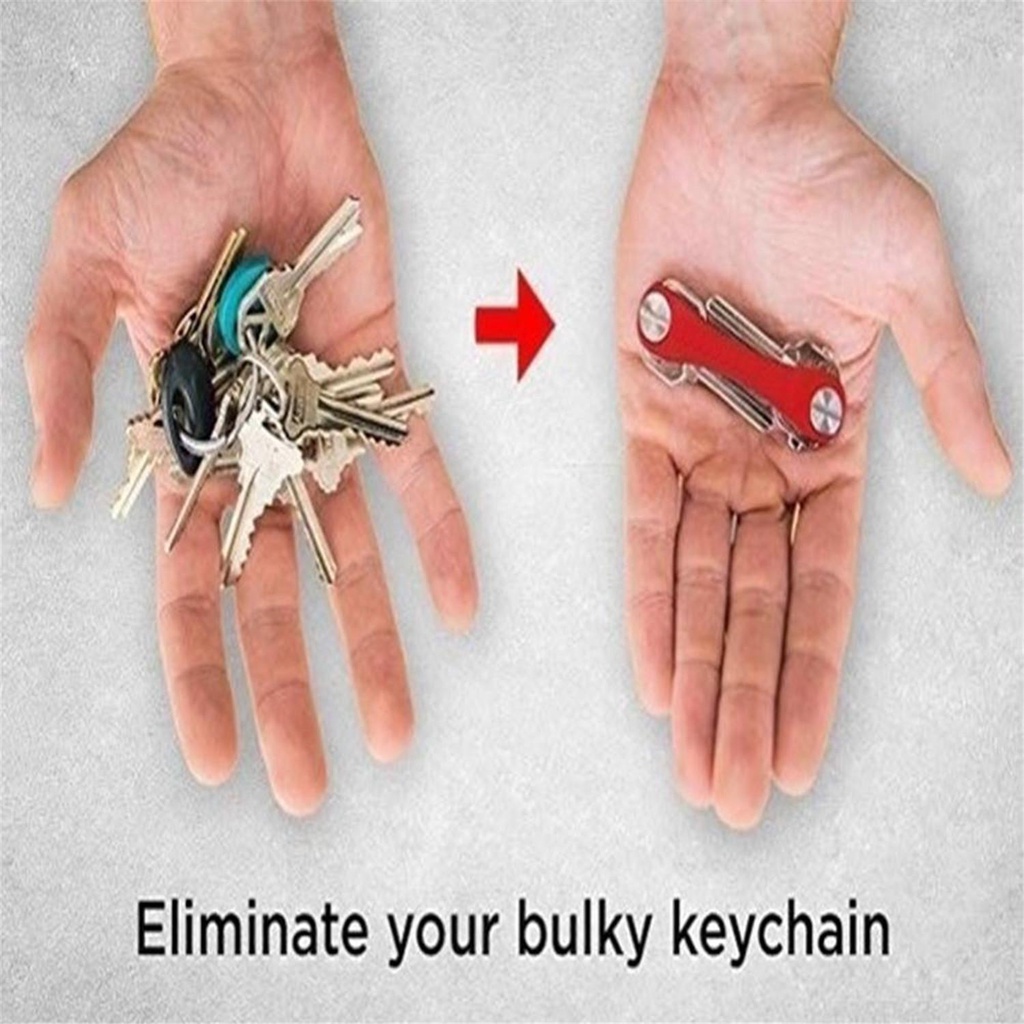 Hộp Đựng Bánh Răng EDC Thông Minh Có Móc Khóa Giá Đỡ