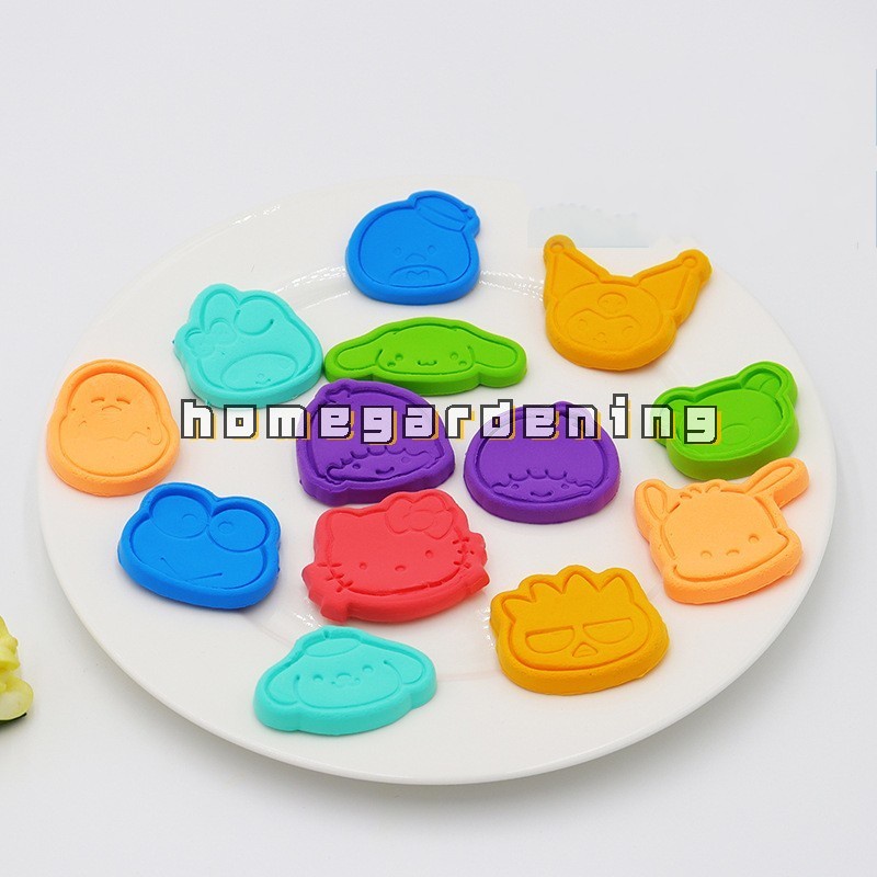 Khuôn Làm Bánh Quy Hình Hoạt Hình Melody Kuromi HelloKitty 3D DIY