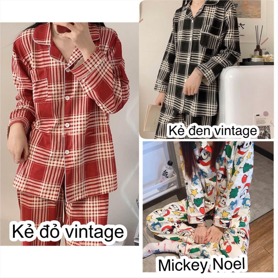 Đồ Bộ Pijama Chất Thô Hàn Mềm Mại Guu DN98 | BigBuy360 - bigbuy360.vn
