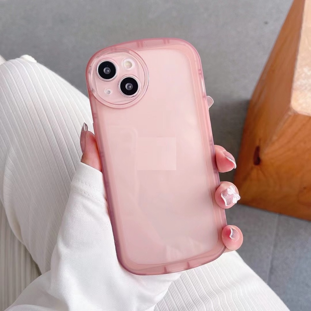 Ốp Điện Thoại tpu Mềm Trong Suốt Hình Elip Đơn Giản Cho Iphone 12 pro max 11 pro max xs max xr x 13promax
