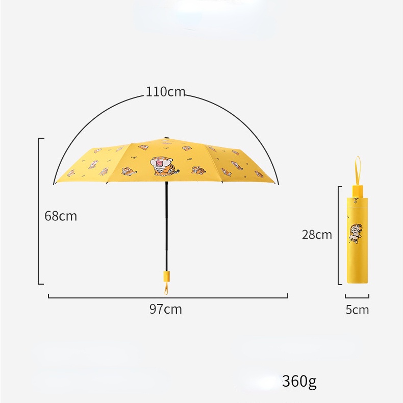 Dù Gấp Chống Tia UV Tiện Lợi Chất Lượng