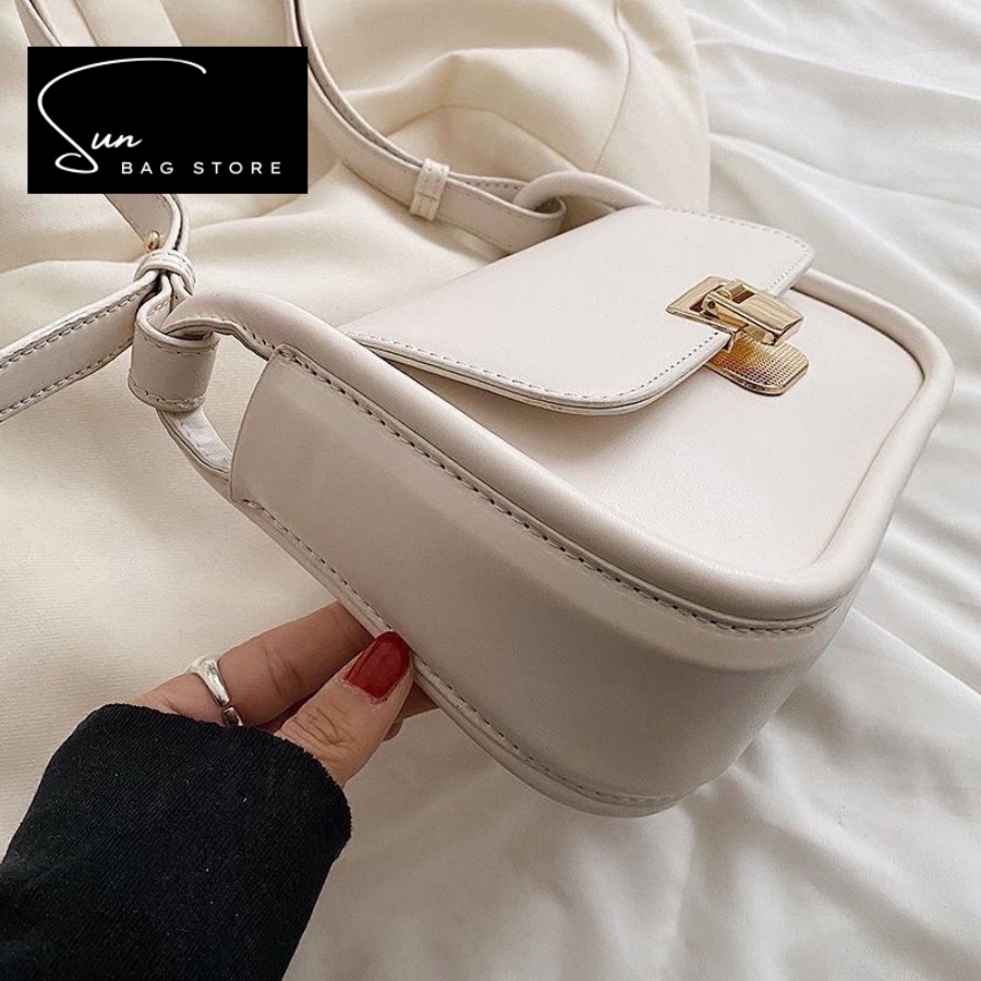 Túi xách nữ đeo chéo, đeo vai, túi cnk đi chơi, đi học, da đẹp, thời trang cao cấp size 22cm SB235