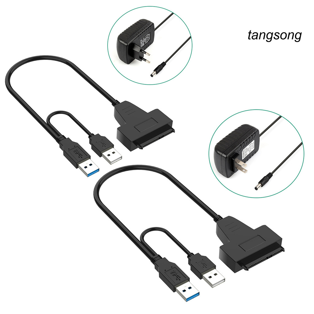 Cáp Chuyển Đổi Ts-Usb 3.0 Sang Sata Cho Ổ Cứng 2.5 / 3.5 Inch Ssd Hdd