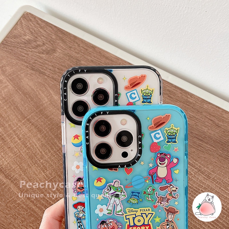 Ốp Điện Thoại TPU Mềm Trong Suốt In Hình Gấu Hoạt Hình Toy Story Cho iPhone 14 13 12 Pro Max 11 Xr Xs Max X 6 7 8 Plus
