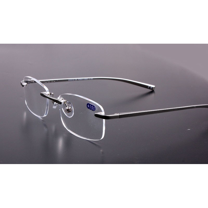 Kính Đọc Sách Không Gọng Bằng Hợp Kim Titan Dành Cho Nam Và Nữ