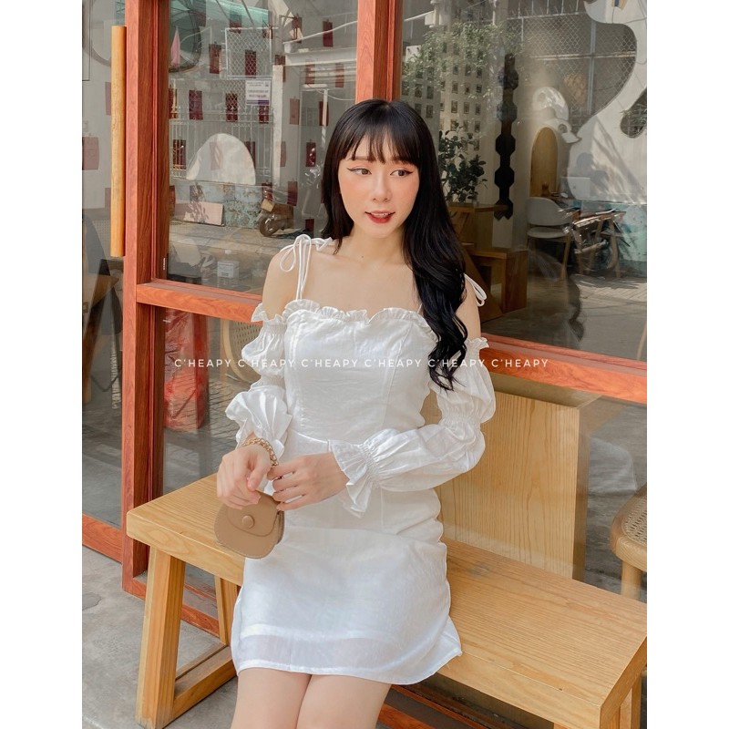 Đầm trễ vai Lisa | BigBuy360 - bigbuy360.vn