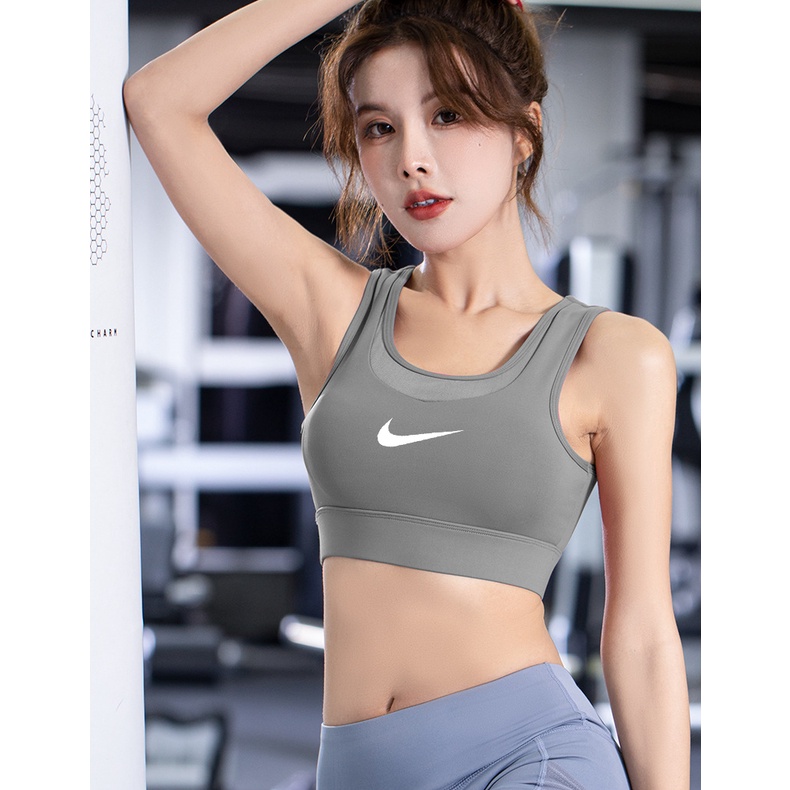 Áo Ngực Thể Thao nike Dây Bản Rộng Chống Sốc Thích Hợp Tập yoga / gym / Thể Hình Cho Nữ