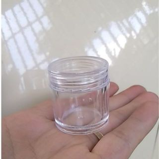 Hũ Nhựa Trong Thân Cao 10g Chiết Mỹ Phẩm - Chiết Kem - Đựng Bột