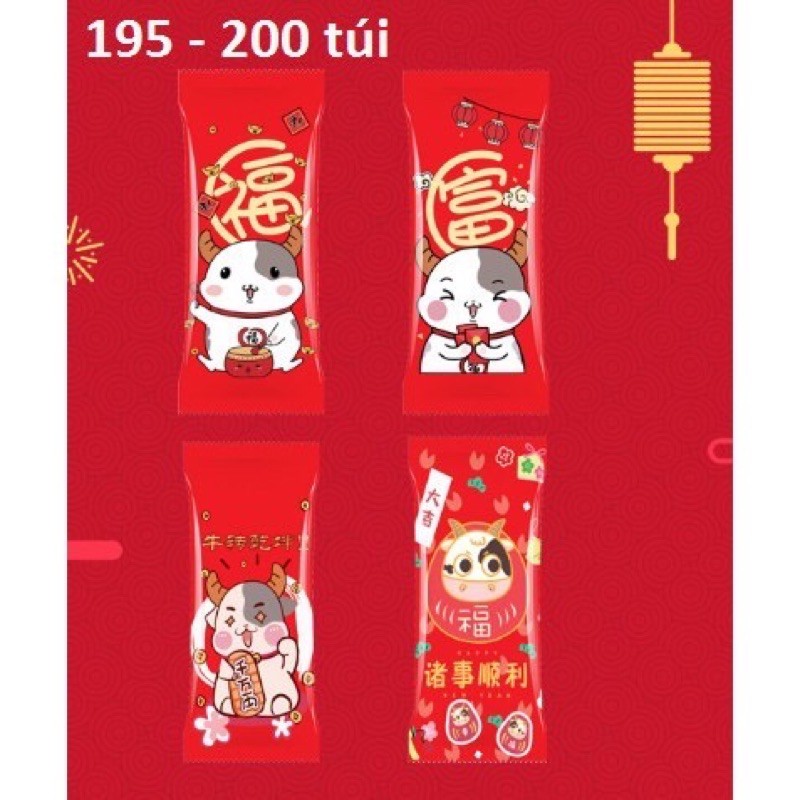 Túi kẹo,túi cookie tết 2021