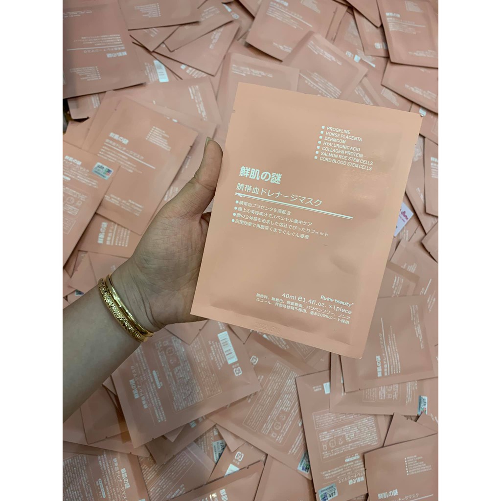 Mặt Nạ Rwine Beauty Stem Cell Placenta Mask 40ml