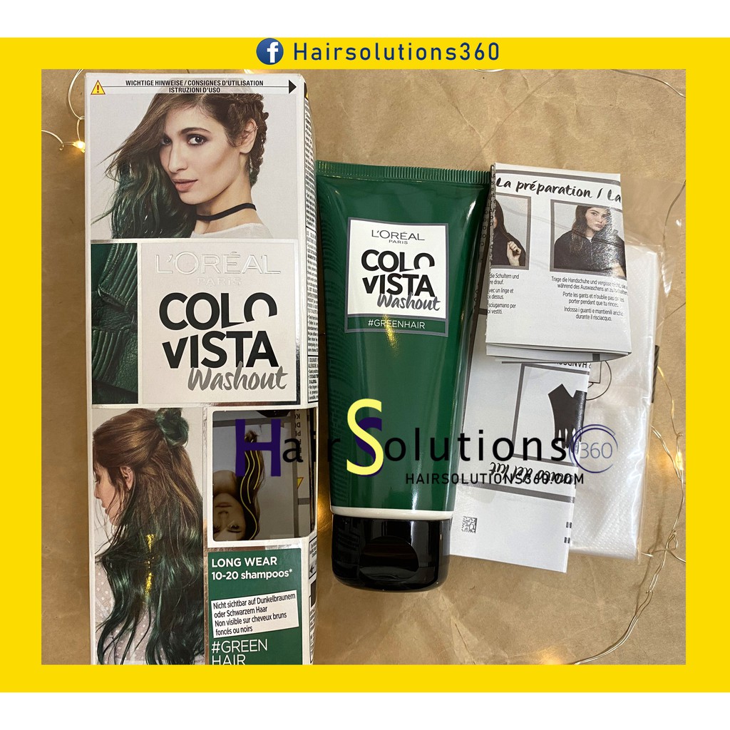 Thuốc nhuộm tóc Loreal colorists màu xanh Green - Hairsolutions360