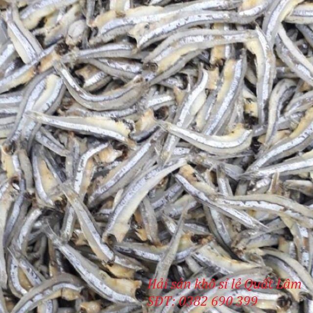 0.5 kg CÁ CƠM XANH khô sạch
