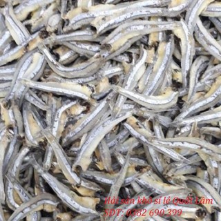 0.5 kg CÁ CƠM XANH khô sạch