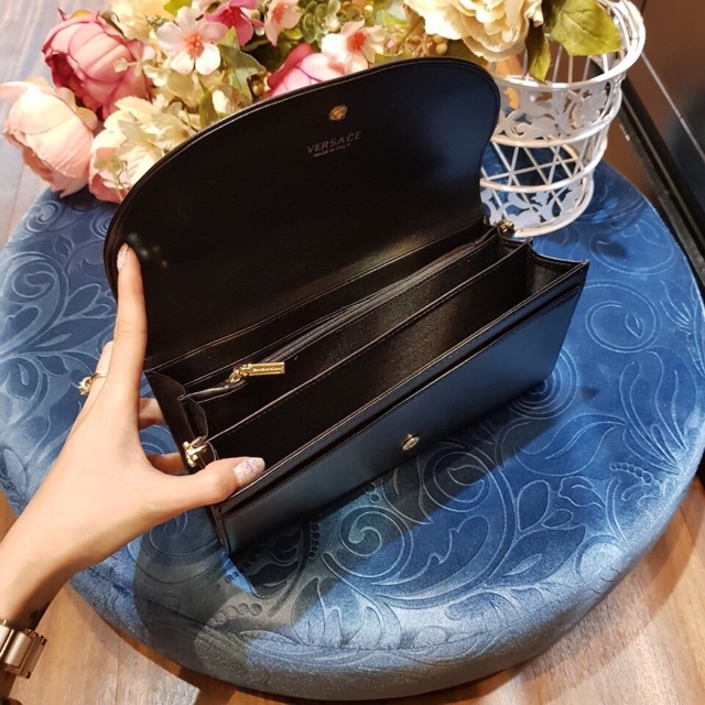 Ví Cầm Tay Versace Da Thật