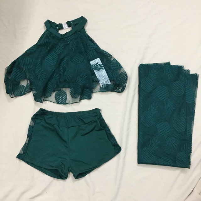 CÓ SẴN set đồ đi biển 3 chi tiết ren đẹp | BigBuy360 - bigbuy360.vn