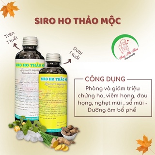 Siro ho thảo mộc - ảnh sản phẩm 1