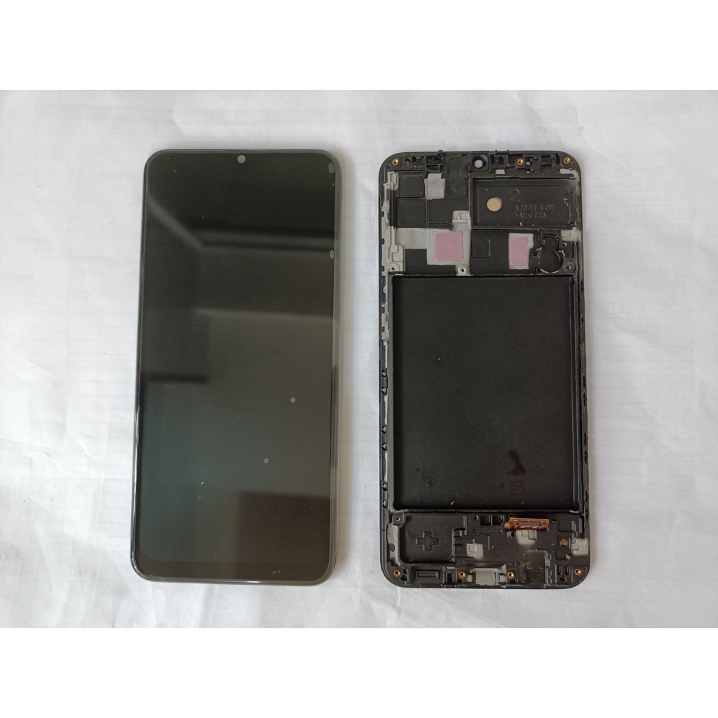 Màn hình Samsung A20 Full bộ màn hình samsung a20 liền khung màn cảm ứng tương thích ss a20 oled full bộ xịn