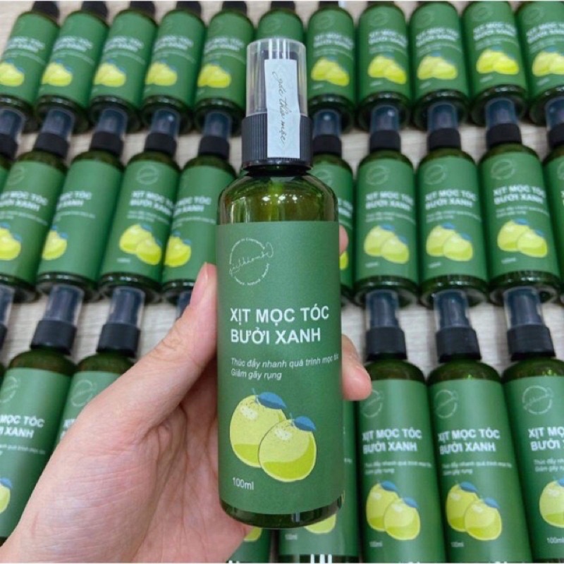 (Chính hãng) Xịt mọc tóc Bưởi xanh 100ml nguyên mã