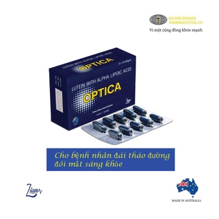 (Date mới) OPTICA viên uống bổ MẮT - Cho bạn có đôi mắt sáng khỏe