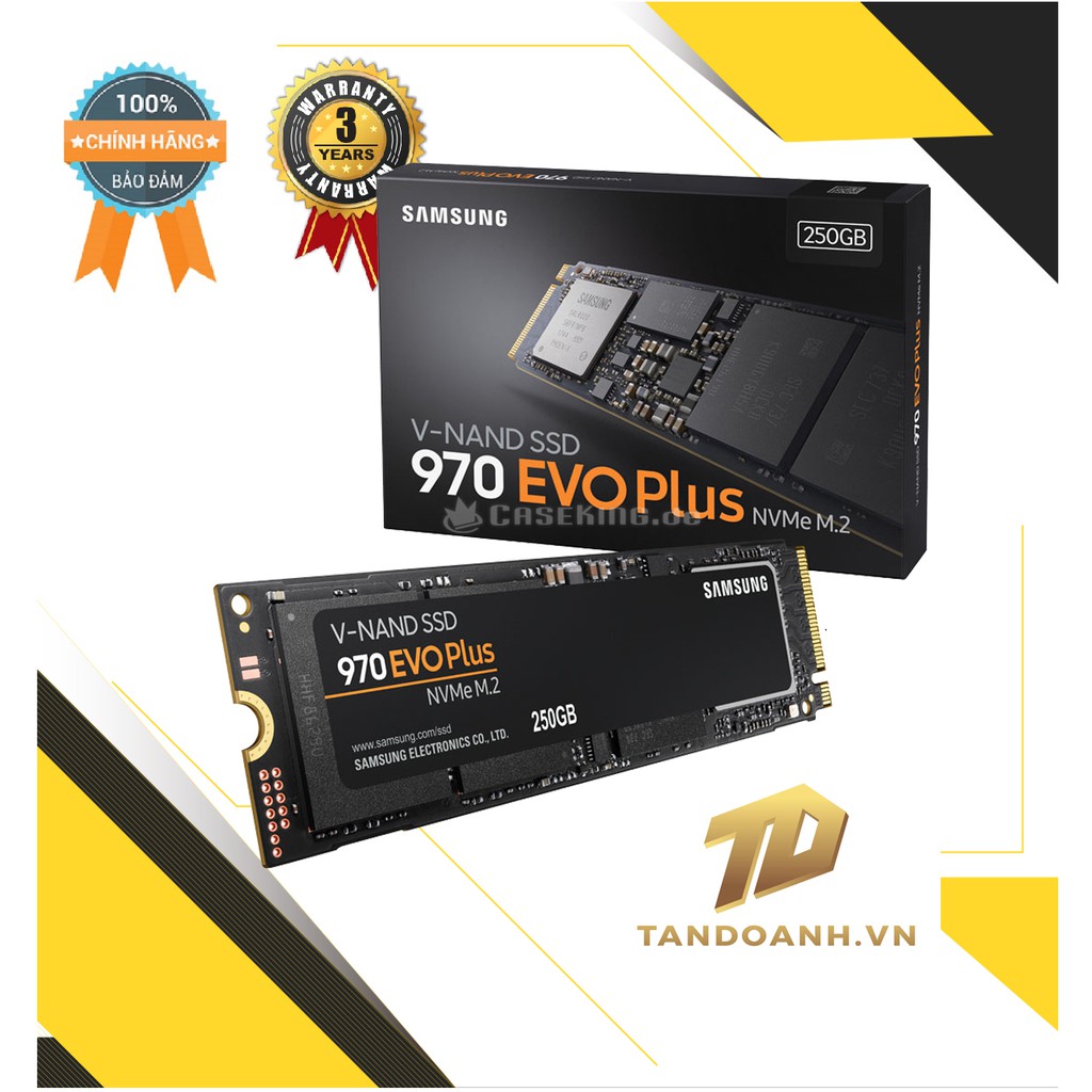 [Mã 255ELSALE giảm 7% đơn 300K] Ổ cứng SSD Samsung 970 EVO Plus M.2 2280