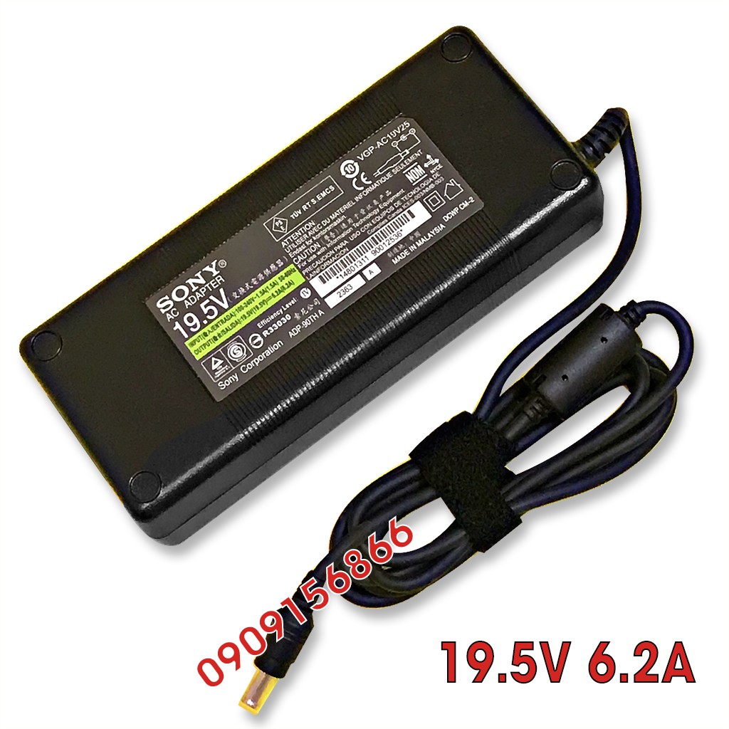 Nguồn sony 19,5v - 6,2a