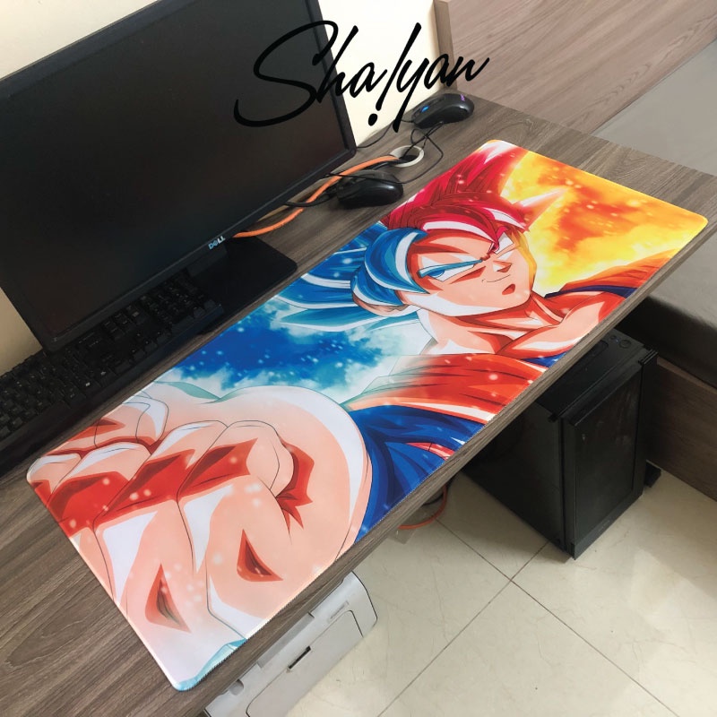Miếng Lót Chuột Cỡ Lớn 90x40, Bàn Di Chuột Cỡ Lớn, Mouse Pad, Pad Chuột Cỡ Lớn: Dragon Ballz, Onepiece, Razer, SS,Navi