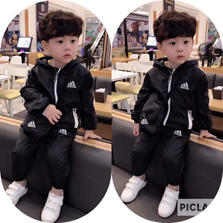 Bộ gió thể thao ảnh thật cho bé trai siêu ngầu