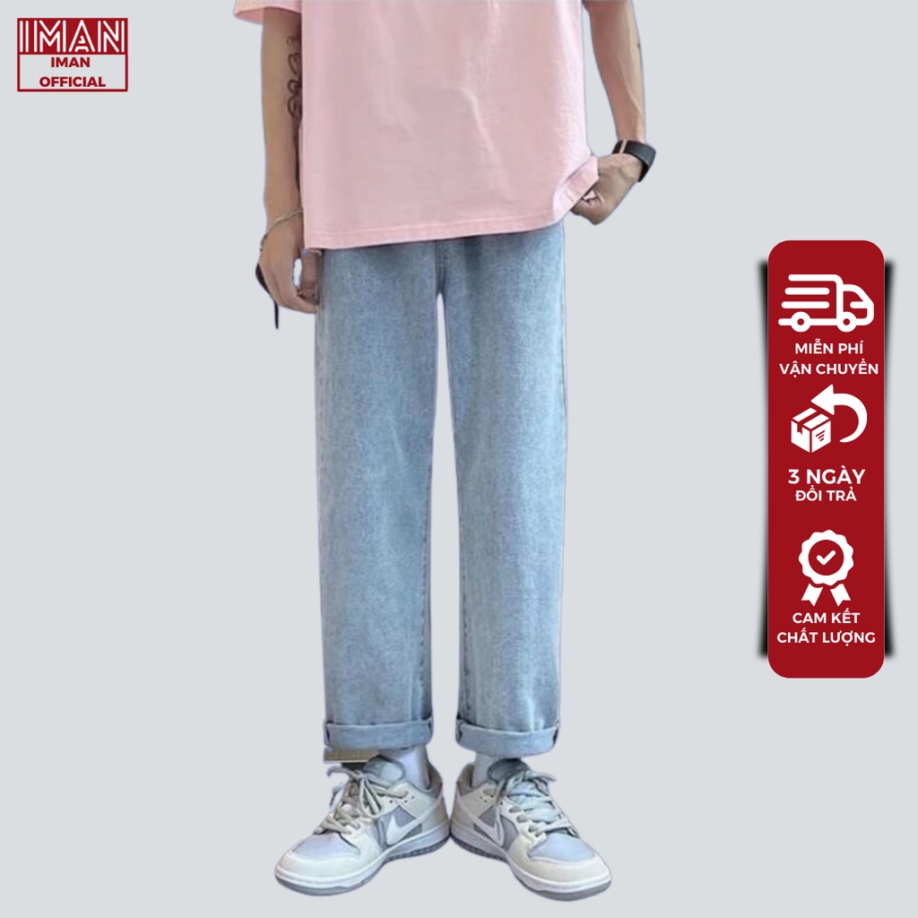Quần Jeans baggy nam ống rộng mã TRR-01 Style hàn quốc