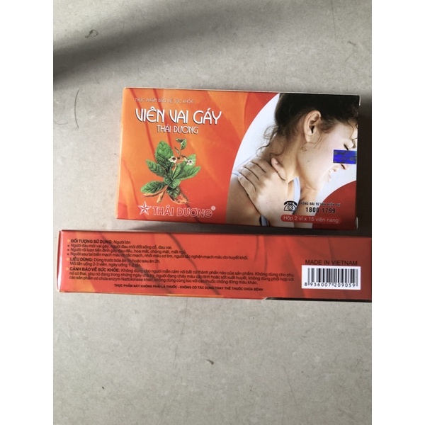 VIÊN VAI GÁY THÁI DƯƠNG - hộp 30 viên
