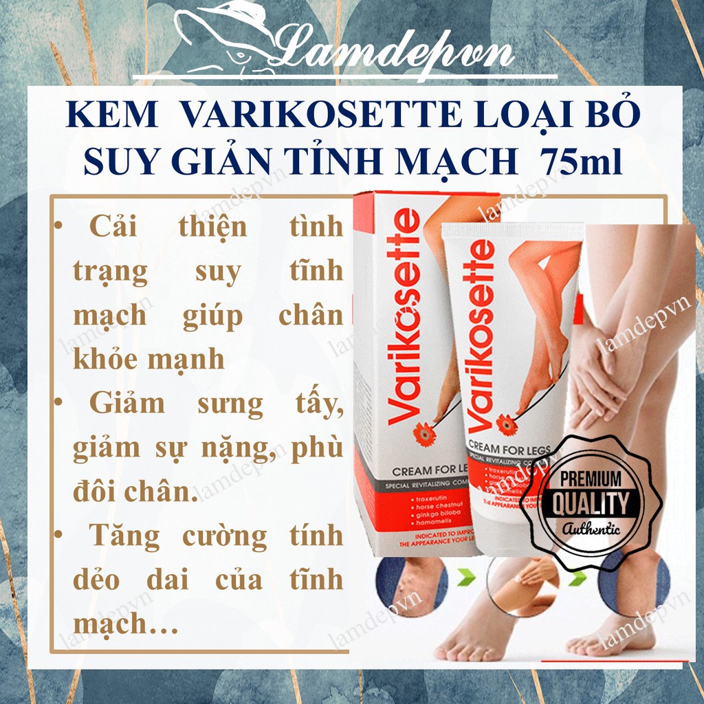 KEM ĐIỀU LOẠI BỎ GIÃN TĨNH MẠCH VARIKOSETTE NGA