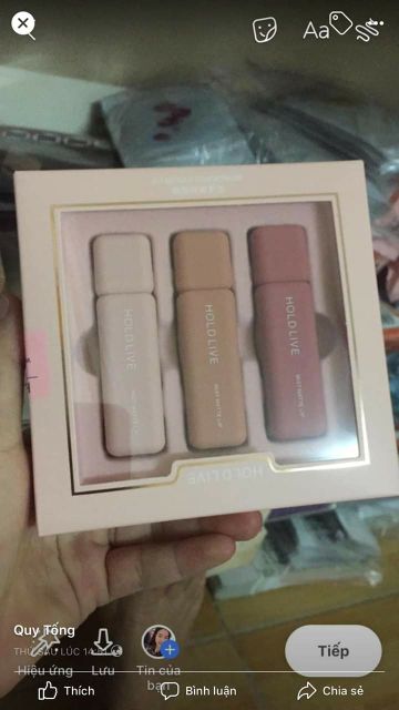 Sét son kem holi gồm 3 son  siêu đẹp | BigBuy360 - bigbuy360.vn