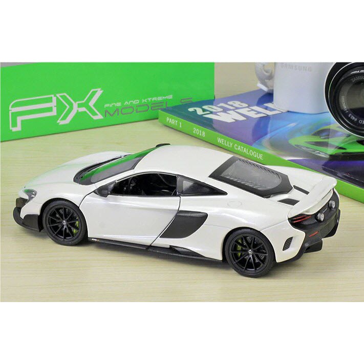 MÔ HÌNH XE MCLAREN 675LT 1:24 WELLY-FX